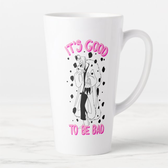 Tasse Latte Cruella de Vil| C'est bon d'être mauvais (Droite)