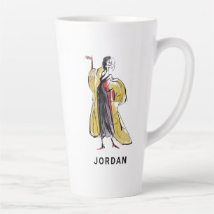 Tasse Latte Cruella de Vil Frappe un mal pose