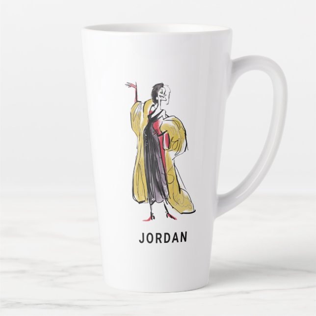 Tasse Latte Cruella de Vil| Frappe un mal pose (Droite)