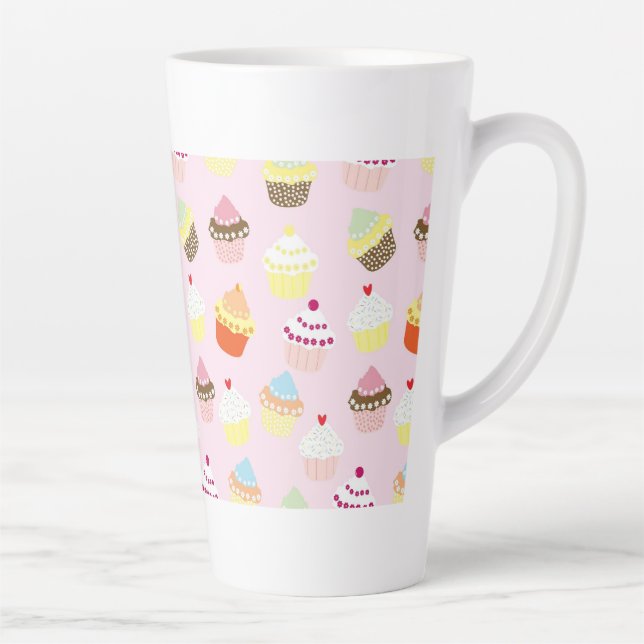 Tasse Latte Cupcake (Droite)
