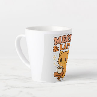 Tasse Latte Cute Cat Latte Mug, Petite Coupe De Café