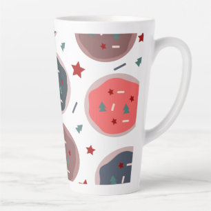 Tasse Latte Cute Cookies Spinkés Boulangerie Sweet Giant Café 