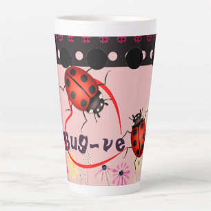 Tasse Latte Cute Ladybug Lover Latte Fun -
