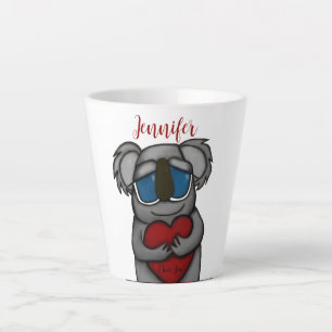 Tasse Latte Cute Ours Koala
