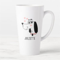 Dachshund Chien Romantique Coeurs roses Personnali