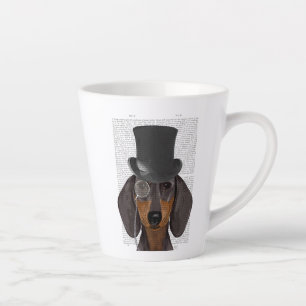 Tasse Latte Dachshund, Hound officiel et Casquette