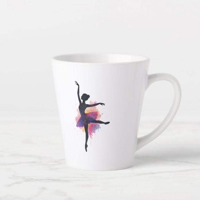 Tasse Latte Danse de l'âme – Ballet de rêve (Droite)