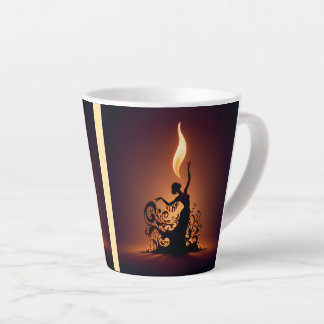 Tasse Latte Danseuse de flamenco