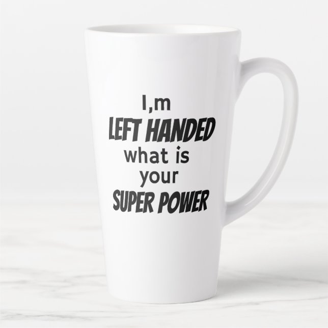 Tasse Latte de Left Hander (Droite)