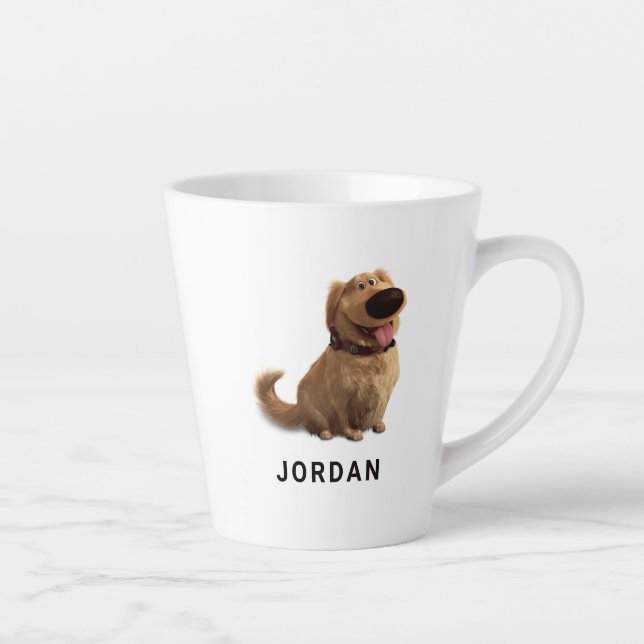 Tasse Latte Déchirer le chien de Disney Pixar UP - sourire (Droite)