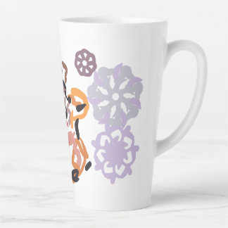 Tasse Latte Deer winter joy