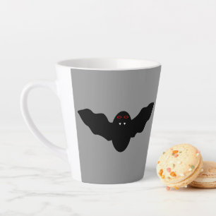 Tasse Latte Déplaisant Halloween Vampire Bat