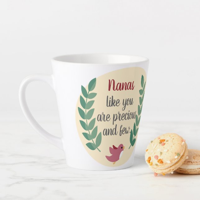 Tasse Latte Des Nanas Personnalisées Comme Vous La Grand-Mère  (En situation)