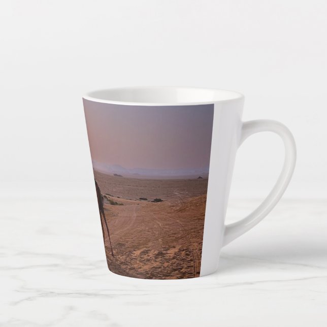 Tasse Latte Desert landscape (Droite)