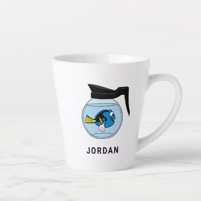 Tasse Latte Destin| Un poisson hors de l'eau (Droite)