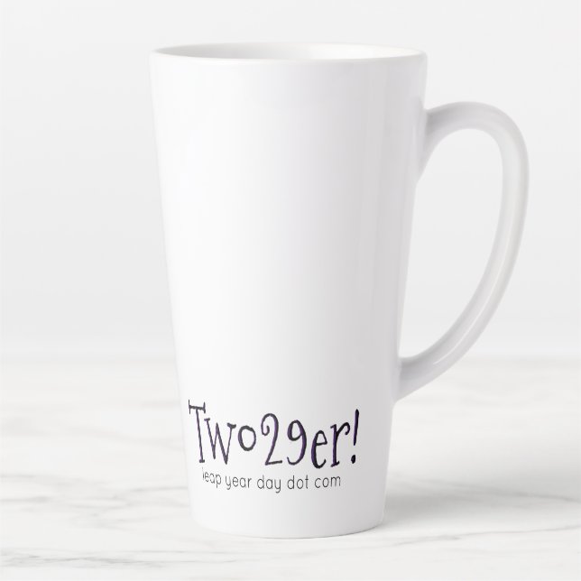 Tasse Latte Deux29er ! (Droite)