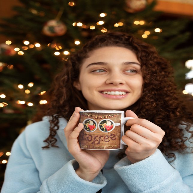 Tasse Latte Deux anges et deux café, s'il vous plaît (Créateur téléchargé)
