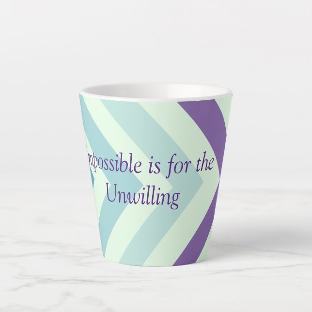 Tasse Latte Devis Inspiration (Devant)