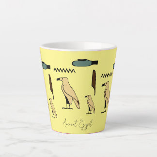 Tasse Latte Diana Nom dans Hiéroglyphes symboles de l'Egypte a