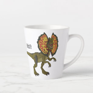 Tasse Latte Dilophosaurus dessin animé
