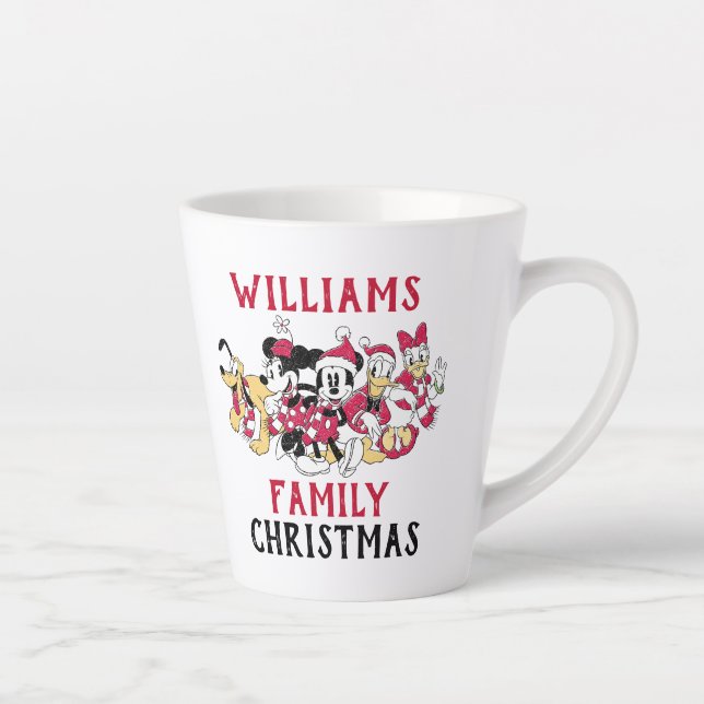 Tasse Latte Disney | Mickey et amis personnalisés (Droite)