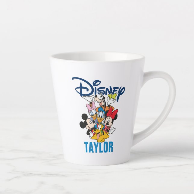 Tasse Latte Disney | Mickey & Friends - Vacances en famille (Droite)