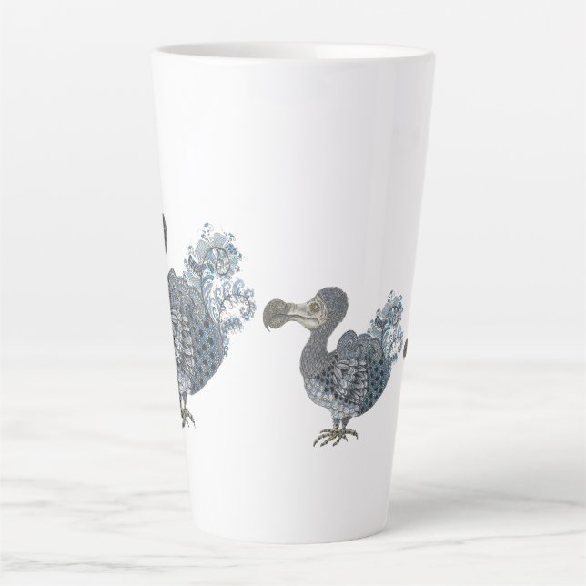 Tasse Latte Dodo oiseau éteint (Devant)