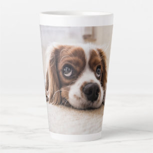 Tasse Latte Don photo de chat de chien