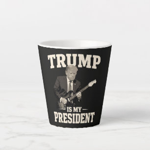Tasse Latte Donald Trump est mon président