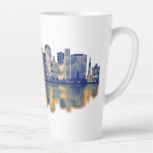 Tasse Latte Dortmund Skyline