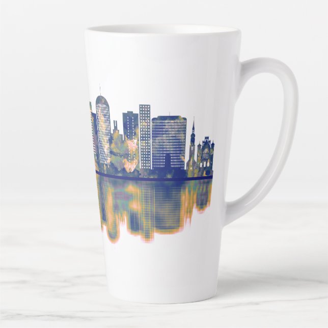 Tasse Latte Dortmund Skyline (Droite)