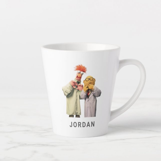 Tasse Latte Dr Bunsen Honeydew et Beaker 2 (Droite)