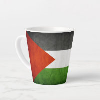 Drapeau de la Palestine de Grunge