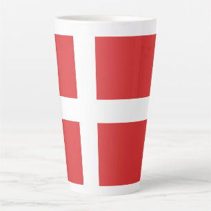 Tasse Latte Drapeau du Danemark