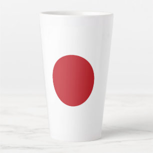 Tasse Latte Drapeau du Japon