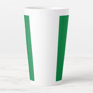Tasse Latte Drapeau du Nigeria