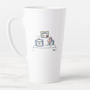 Tasse Latte Drôle Caricature pour les orthopédistes