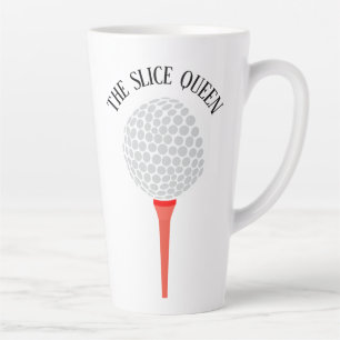 Tasse Latte Drôle Le Slice Queen Golf Ball Tee