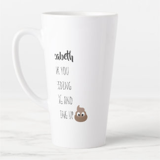 Tasse Latte Drôle Merci de sitter chien pour animal de compagn