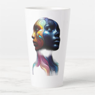 Tasse Latte Dualité Art