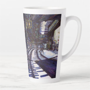 Tasse Latte Dusting the Piano