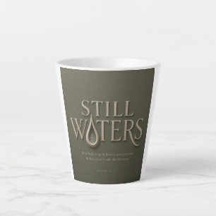 TASSE LATTE EAUX CALMES   PSAUME 23:2  