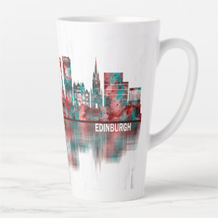 Tasse Latte Édimbourg Scotland Skyline