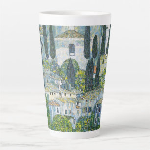 Tasse Latte Église (Kirche) à Cassone par Gustav Klimt