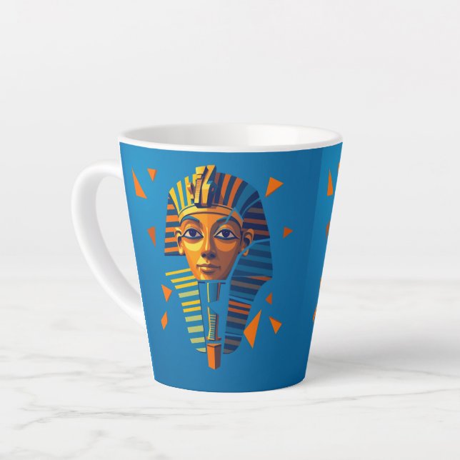 Tasse Latte Egyptian art (Angle gauche)