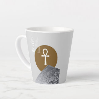 Tasse Latte Egyptian art 
