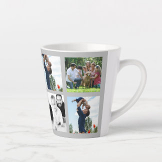 Tasse Latte Elégant huit photo en latte photo personnalisée Mu