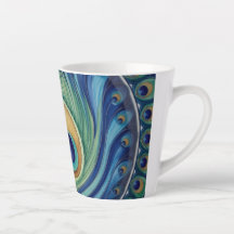 Elégant Peacock Feather Mandala