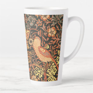Tasse Latte Elégant William Morris à la mode Deux tons