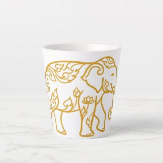 Tasse Latte Elephant Thai style for gift you. 